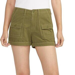 NWT Silver Jeans Co. Women's High Rise Cargo Shorts-Legacy Size: W32 L3.5